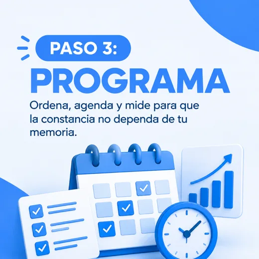 Publicación: Paso 3, programa